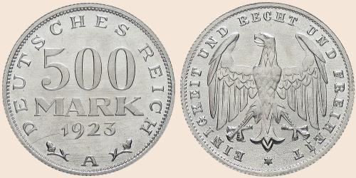 653 Steuermarke  Einkommensteuer  1.051.500 Mark  Deutsche Inflationzeit 1923 